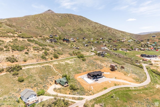 350 Luzern Rd E, Midway, UT 84049 - aerial overview of property's location with a mountainous background