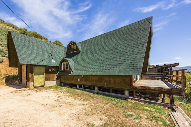 350 Luzern Rd E, Midway, UT 84049 - view of side of home with roof with shingles