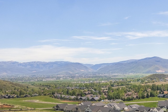 350 Luzern Rd E, Midway, UT 84049 - view of mountain backdrop featuring nearby suburban area