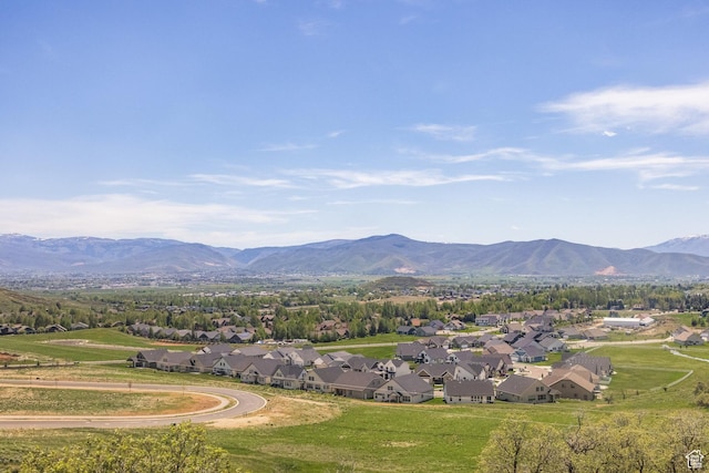 350 Luzern Rd E, Midway, UT 84049 - view of mountain backdrop featuring nearby suburban area