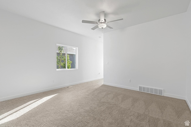 7164 Oquirrh Ranch Pkwy N, Eagle Mountain, UT 84005 - carpeted empty room featuring ceiling fan and baseboards