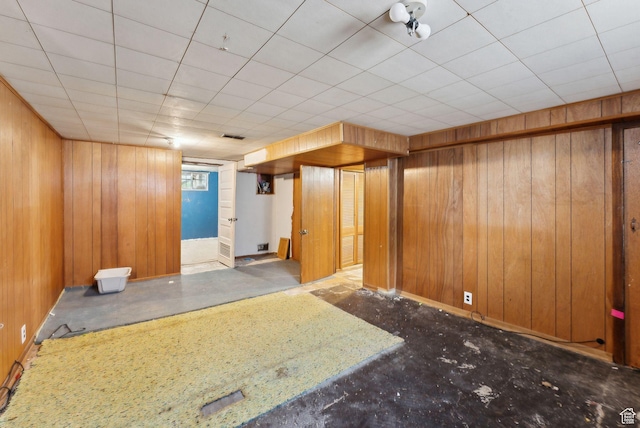 142 N Pinehurst Ave, Tooele, UT 84074 - below grade area with wood walls and baseboards