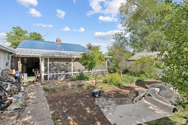 142 N Pinehurst Ave, Tooele, UT 84074 - view of yard with a sunroom