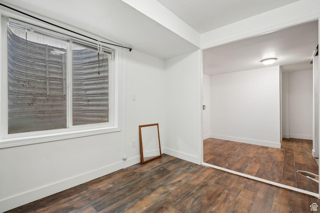 3018 S Leland Cv, South Salt Lake, UT 84106 - empty room with hardwood / wood-style floors and baseboards
