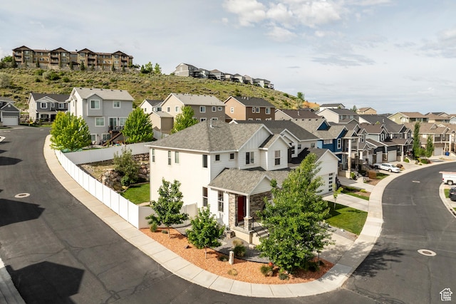 242 E Ridgeline Way N, Salt Lake, UT 84054 - aerial view of residential area
