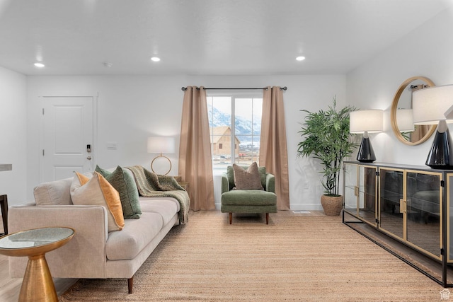 1261 N 375 E Unit 155, Harrisville, UT 84404 - living room with recessed lighting and baseboards