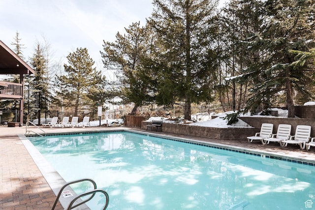2025 S Canyon Resort Dr Unit F-8, Park City, UT 84098 - community pool featuring a patio area