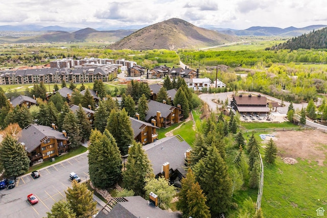 2025 S Canyon Resort Dr Unit F-8, Park City, UT 84098 - aerial view of residential area featuring a mountainous background