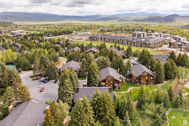 2025 S Canyon Resort Dr Unit F-8, Park City, UT 84098 - aerial overview of property's location featuring a mountainous background