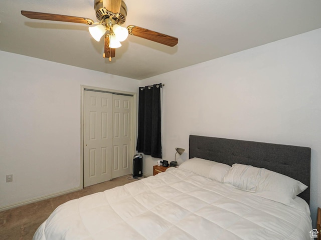 787 W Lennox St S, Midvale, UT 84047 - carpeted bedroom with a closet and ceiling fan