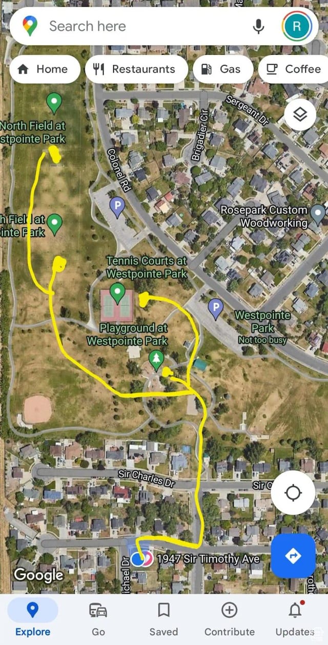 1004 N Sir Michael Dr, Salt Lake City, UT 84116 - map / location