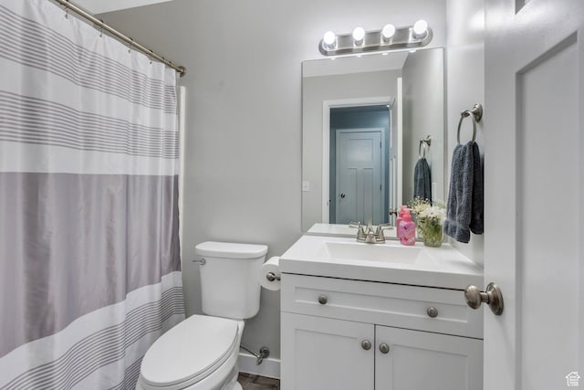 11844 S Logans Run Cv, Herriman, UT 84096 - bathroom featuring vanity, toilet, and a shower with curtain