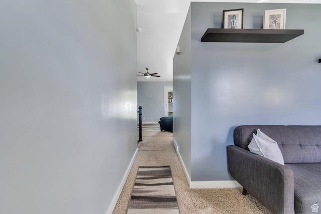 11844 S Logans Run Cv, Herriman, UT 84096 - hall with carpet flooring and baseboards