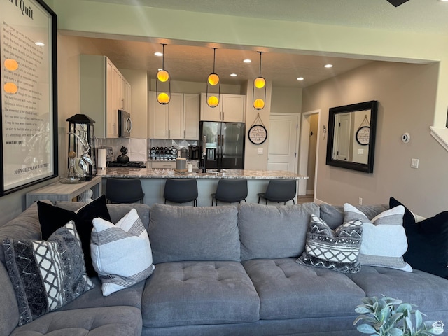15456 S Navy Trails Ln W, Bluffdale, UT 84065 - living room with recessed lighting