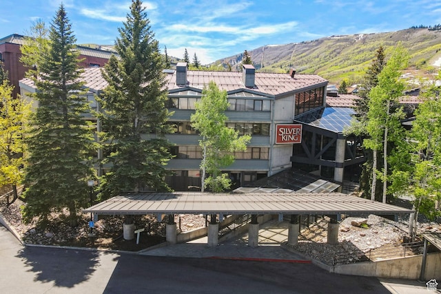 1485 Empire Ave Unit 201, Park City, UT 84060 - view of building exterior featuring a mountain view