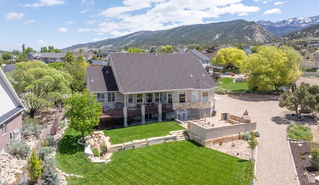 954 E 960 S, Ephraim, UT 84627 - aerial view of residential area featuring a mountainous background