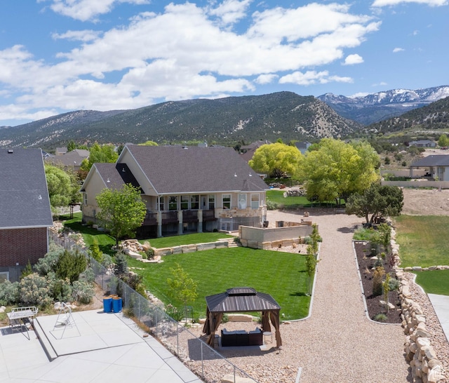 954 E 960 S, Ephraim, UT 84627 - view from above of property with a mountainous background
