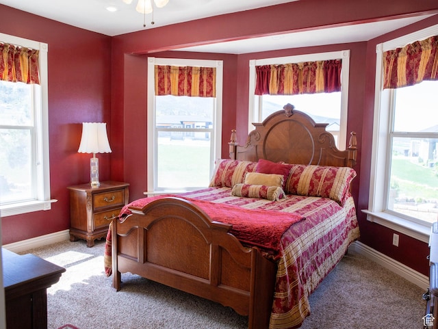 954 E 960 S, Ephraim, UT 84627 - carpeted bedroom featuring multiple windows and baseboards