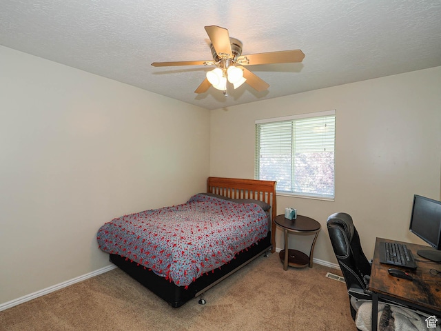 1090 E 2125 N, Layton, UT 84041 - carpeted bedroom with baseboards, a ceiling fan, and a desk