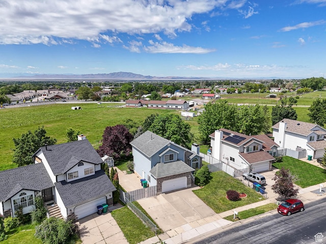 1090 E 2125 N, Layton, UT 84041 - aerial view of residential area featuring a mountain backdrop