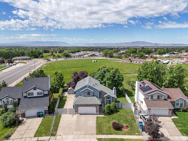 1090 E 2125 N, Layton, UT 84041 - aerial perspective of suburban area featuring a mountain backdrop