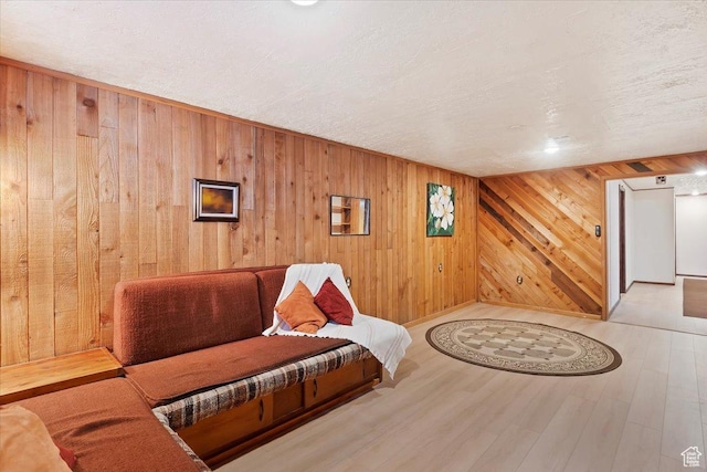 2377 S 150 E, Bountiful, UT 84010 - living area featuring wood finished floors and wood walls