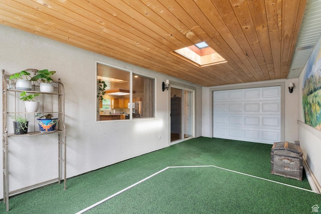 429 W 90 N, American Fork, UT 84003 - unfurnished sunroom featuring a skylight