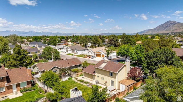 1064 E 200 N, Orem, UT 84097 - aerial perspective of suburban area with mountains