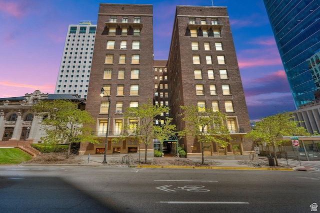 29 S State St Unit 810, Salt Lake City, UT 84111 - view of property at dusk
