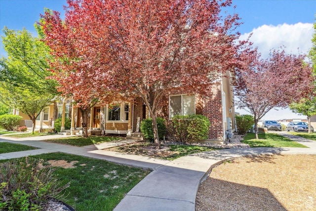 255 W 2700 N Unit 31, Pleasant View, UT 84414 - view of property hidden behind natural elements with brick siding