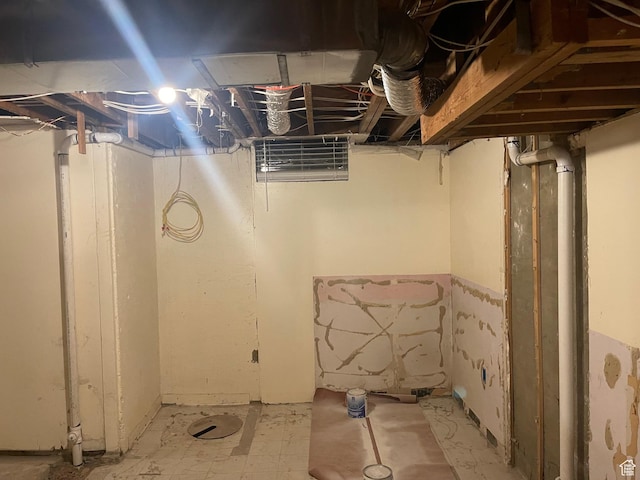 1136 E 3580 S, Millcreek, UT 84106 - view of unfinished below grade area