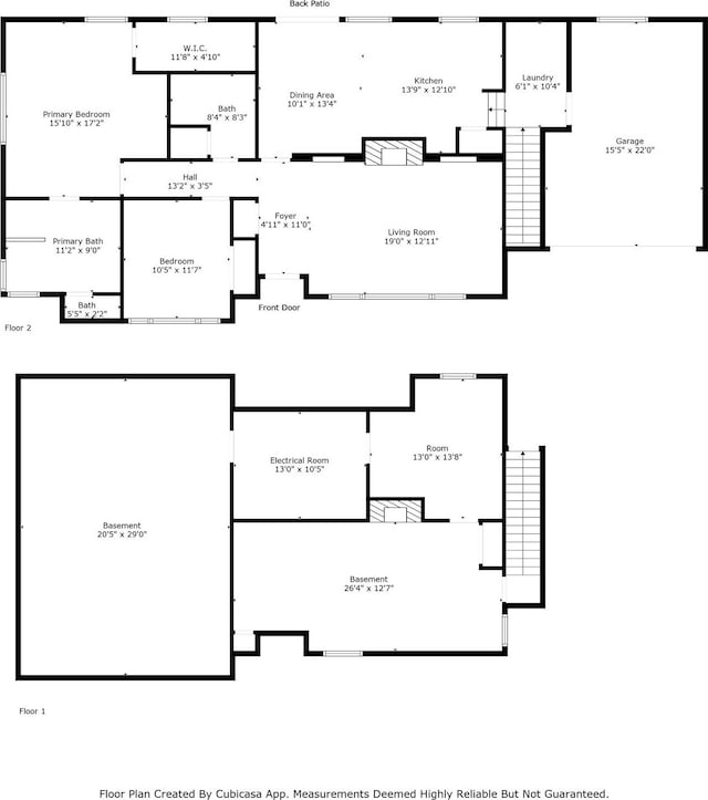 1136 E 3580 S, Millcreek, UT 84106 - floor plan / room layout