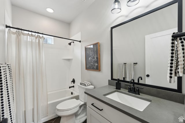 6625 Mountain Alder Way Unit 24, Park City, UT 84098 - bathroom featuring vanity, shower / tub combo, and toilet