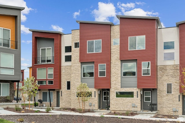 6625 Mountain Alder Way Unit 24, Park City, UT 84098 - view of front of home featuring stone siding