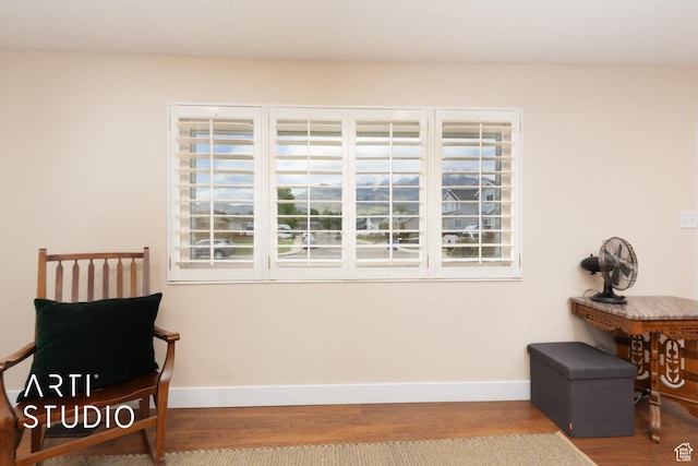950 E 120 S, Orem, UT 84097 - living area featuring baseboards and wood finished floors