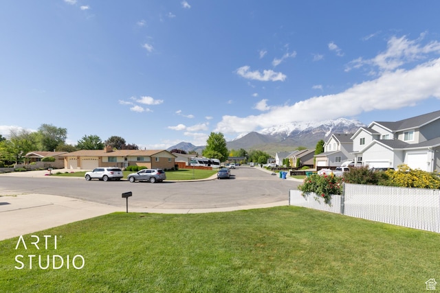 950 E 120 S, Orem, UT 84097 - view of grassy yard featuring a residential view and a mountain view