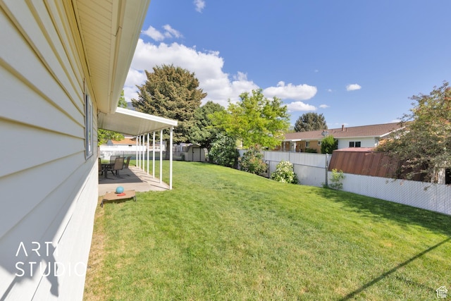 950 E 120 S, Orem, UT 84097 - view of yard featuring a patio
