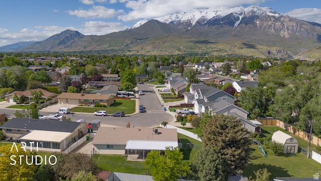 950 E 120 S, Orem, UT 84097 - aerial perspective of suburban area with a mountainous background