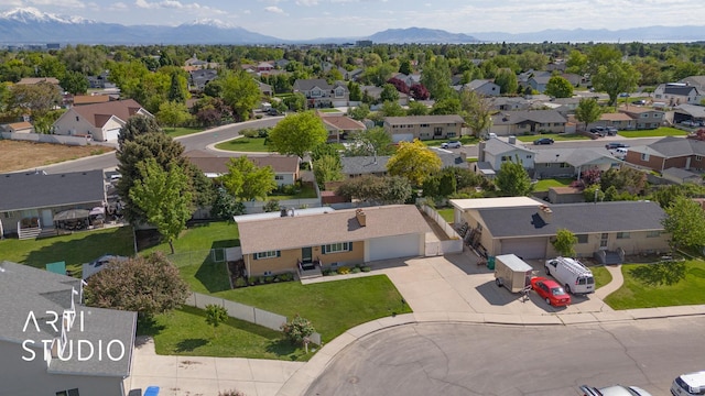 950 E 120 S, Orem, UT 84097 - aerial view of residential area with a mountain backdrop