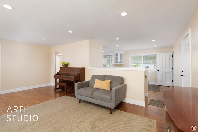 950 E 120 S, Orem, UT 84097 - sitting room featuring wood finished floors, recessed lighting, and baseboards