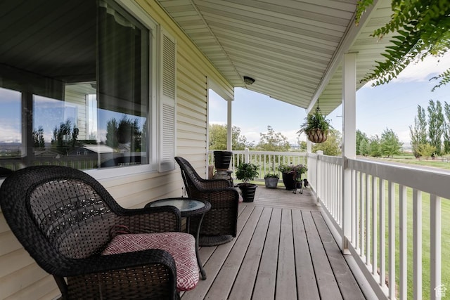 3704 S State St, Preston, ID 83263 - view of wooden terrace