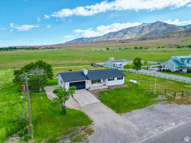 1491 Bryan Rd, Erda, UT 84074 - view of rural area with a pastoral area and a mountain backdrop