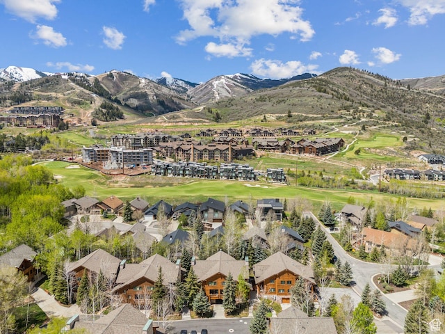 3975 Timberwolf Ln Unit 2C, Park City, UT 84098 - view of mountain background featuring a golf club and nearby suburban area