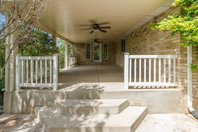 2275 W 1500 S Unit 28, Syracuse, UT 84075 - porch with a ceiling fan