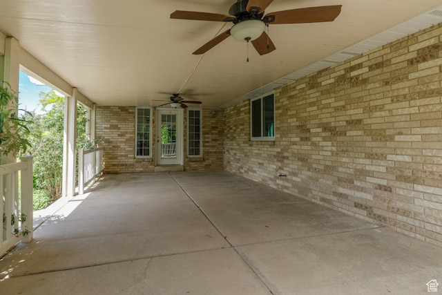 2275 W 1500 S Unit 28, Syracuse, UT 84075 - view of patio with ceiling fan