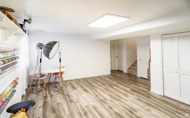 398 S 900 E, Smithfield, UT 84335 - finished below grade area with wood finished floors and stairs