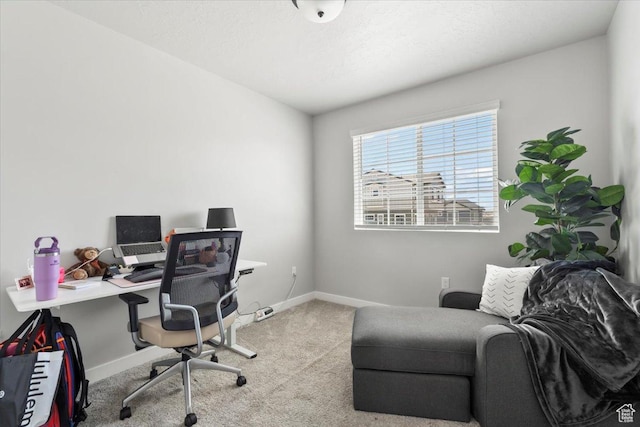 4376 W Bromwell Ct, Lehi, UT 84043 - carpeted home office with baseboards