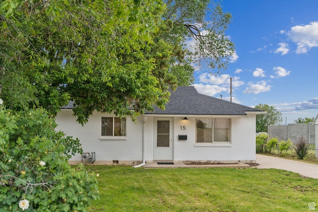 15 Airlane Dr, Clearfield, UT 84015 - view of front of property featuring a shingled roof and brick siding