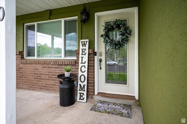 430 W 550 N, Logan, UT 84321 - entrance to property with brick siding and stucco siding