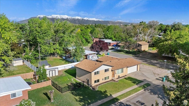 5680 S 2600 W Unit 12, Roy, UT 84067 - aerial view of property and surrounding area with a mountain backdrop